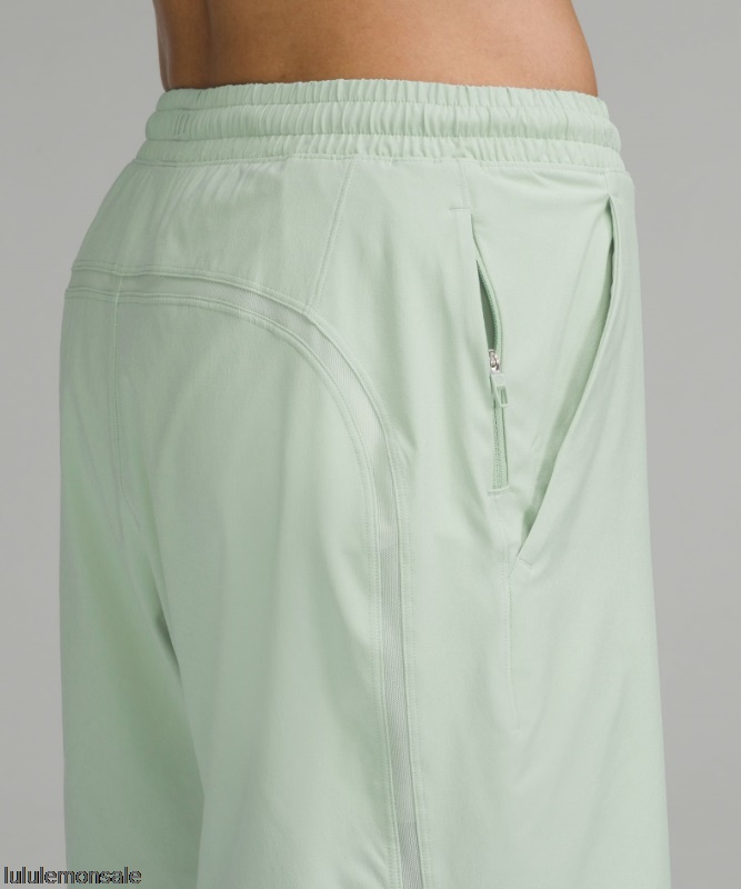 Lululemon Deutschland DELULU820 | Lululemon Deutschland Arctic Green Pace Breaker Gefüttert Kurz 7